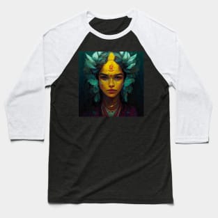 Forest Goddess Baseball T-Shirt